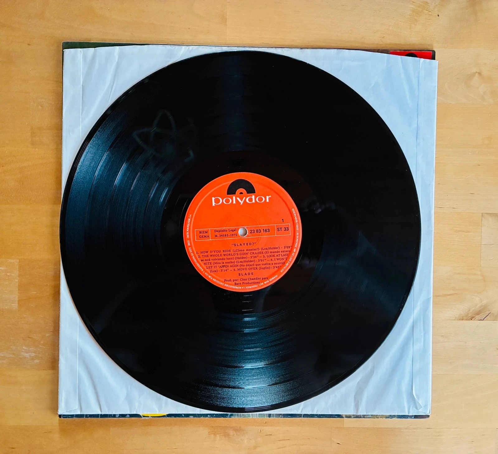 Vinyl record 33RpM Slade Slayed? – photo 3